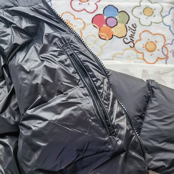 Moncler Short Down Jacket In Black - Picture 4 of 10